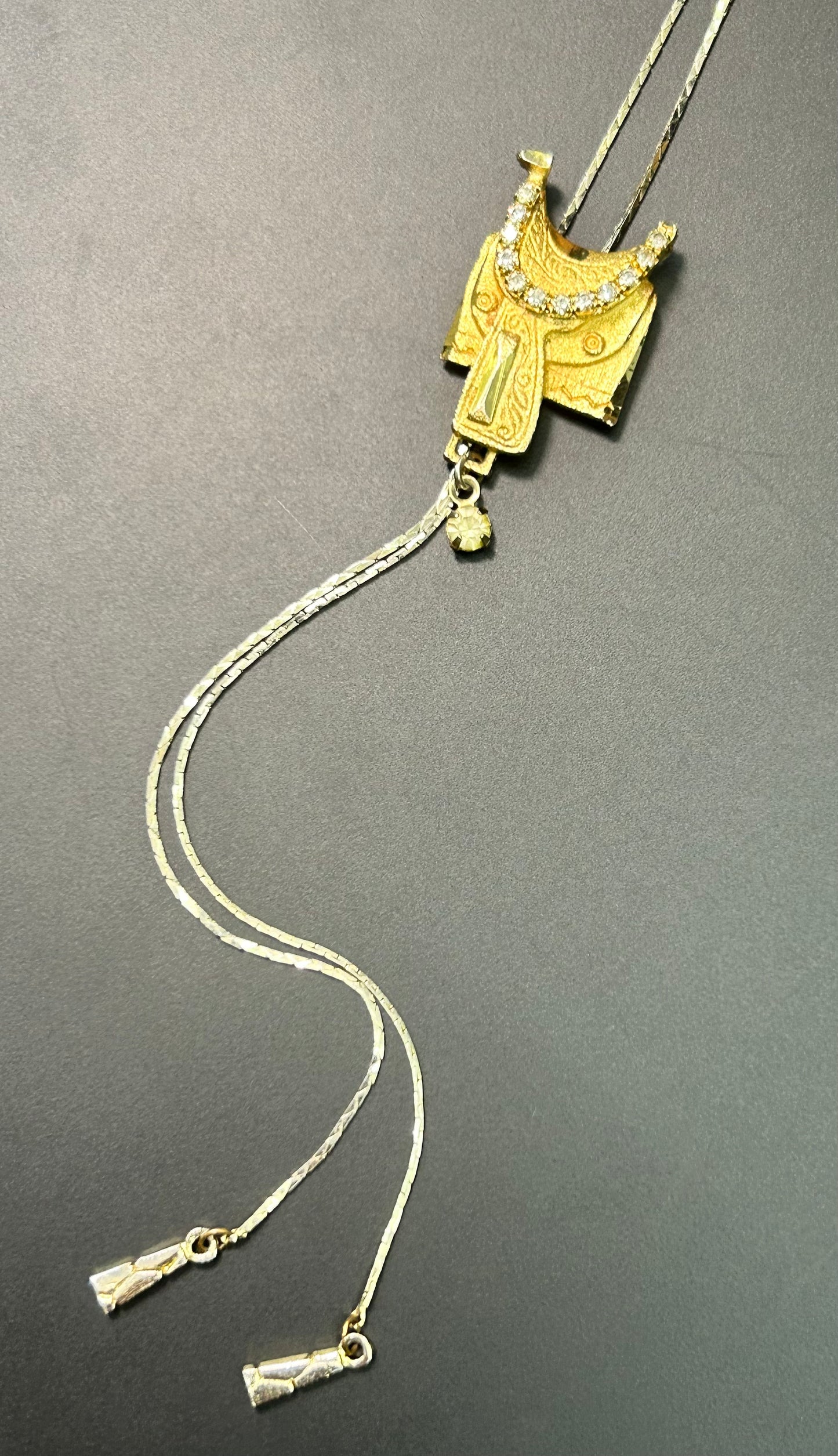 Saddle Bolo Style Necklace