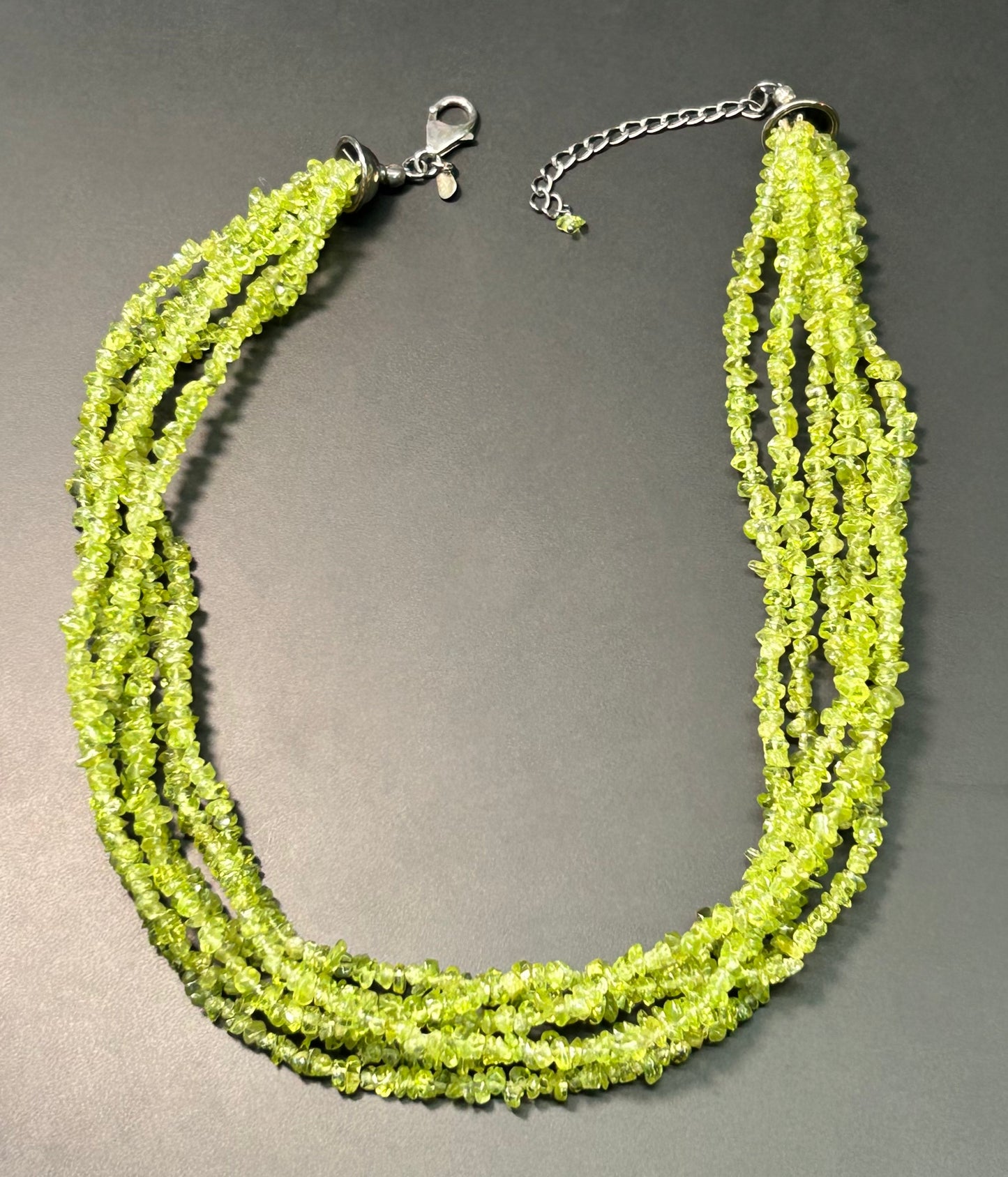 Silpada Sterling Silver Peridot Necklace