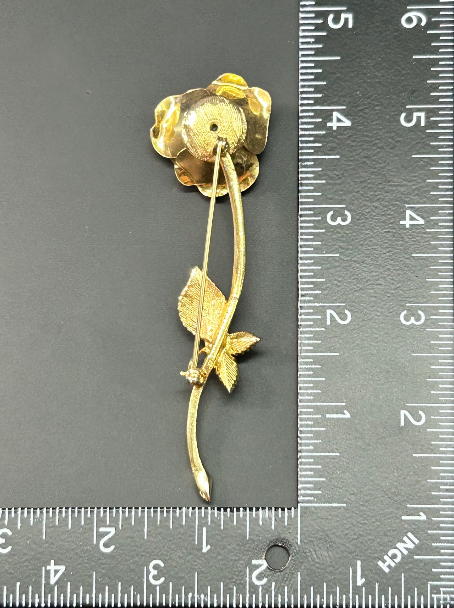 Vintage Rose Brooch