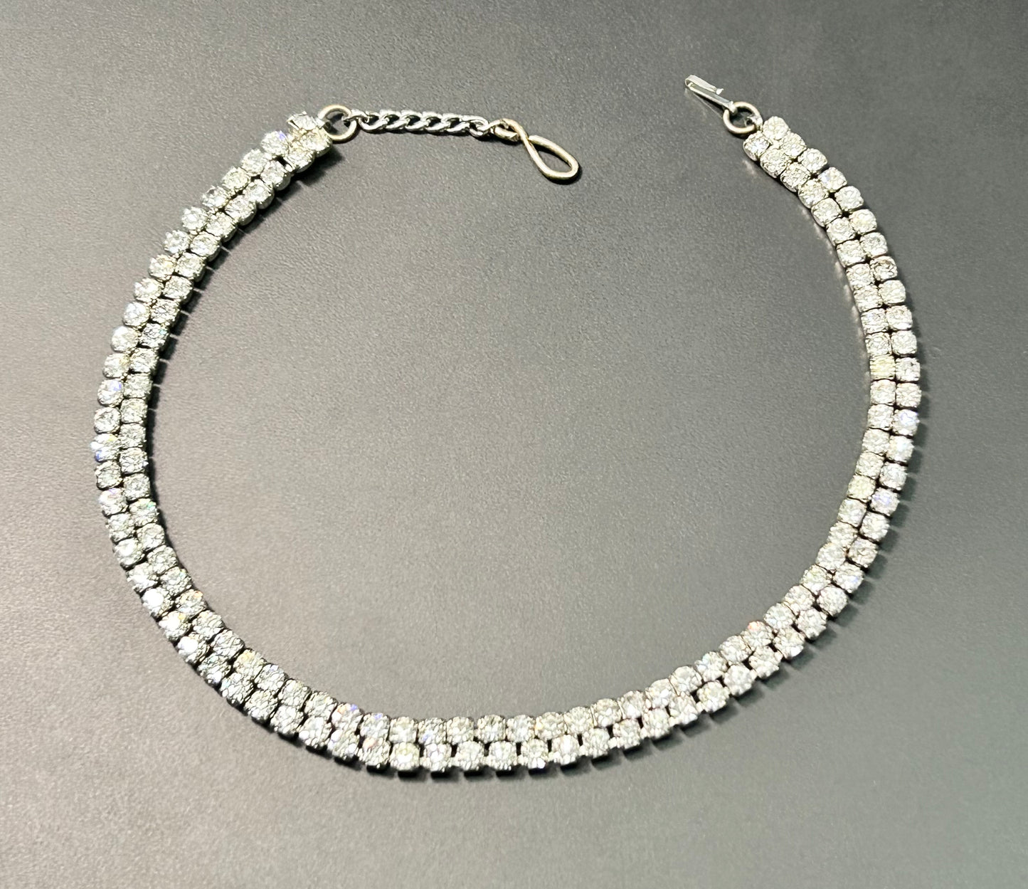 Rhinestone Choker Necklace