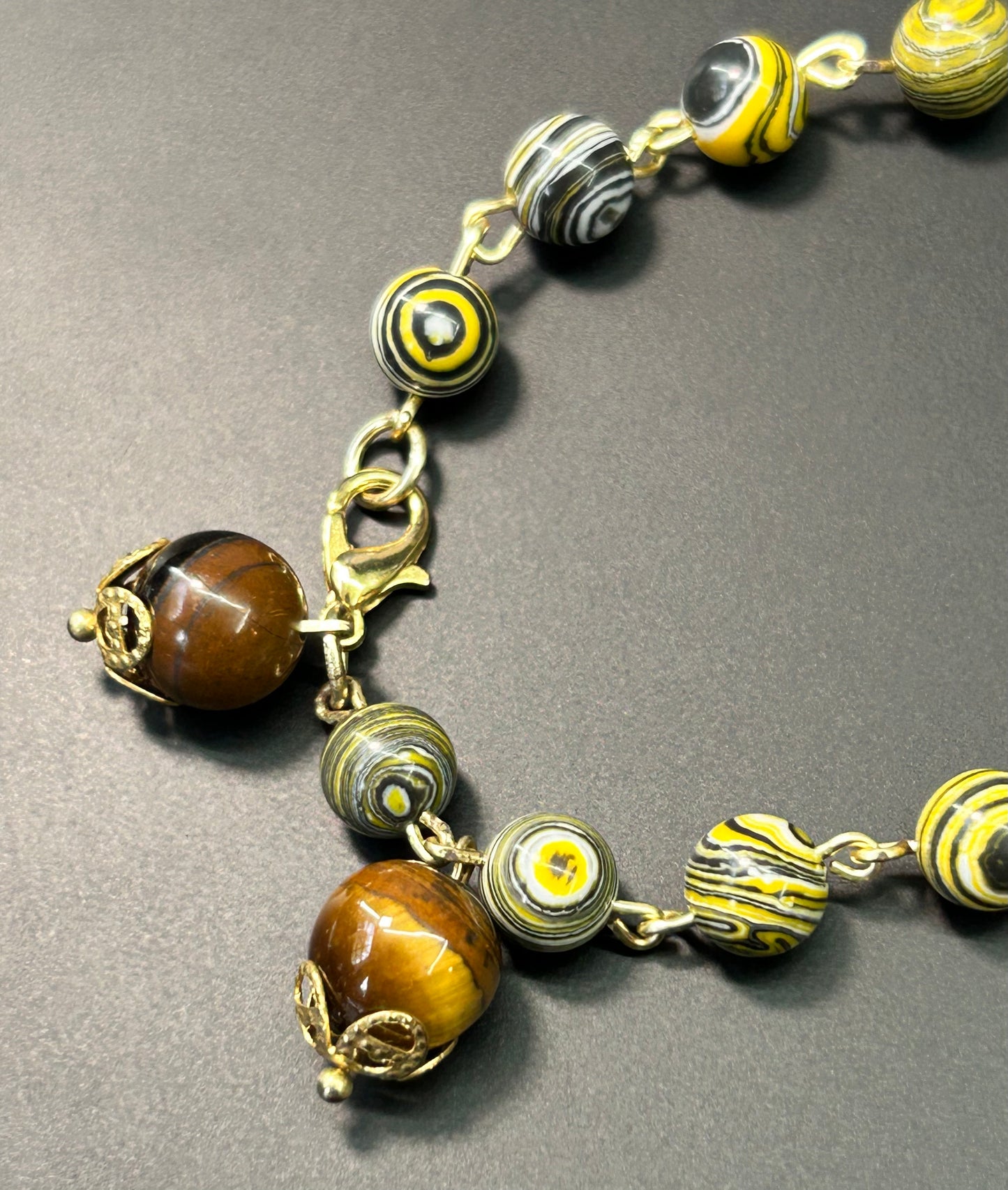 Yellow Malachite Bracelet