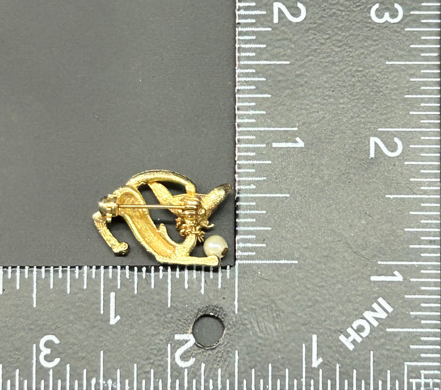 Vintage Cat Brooch