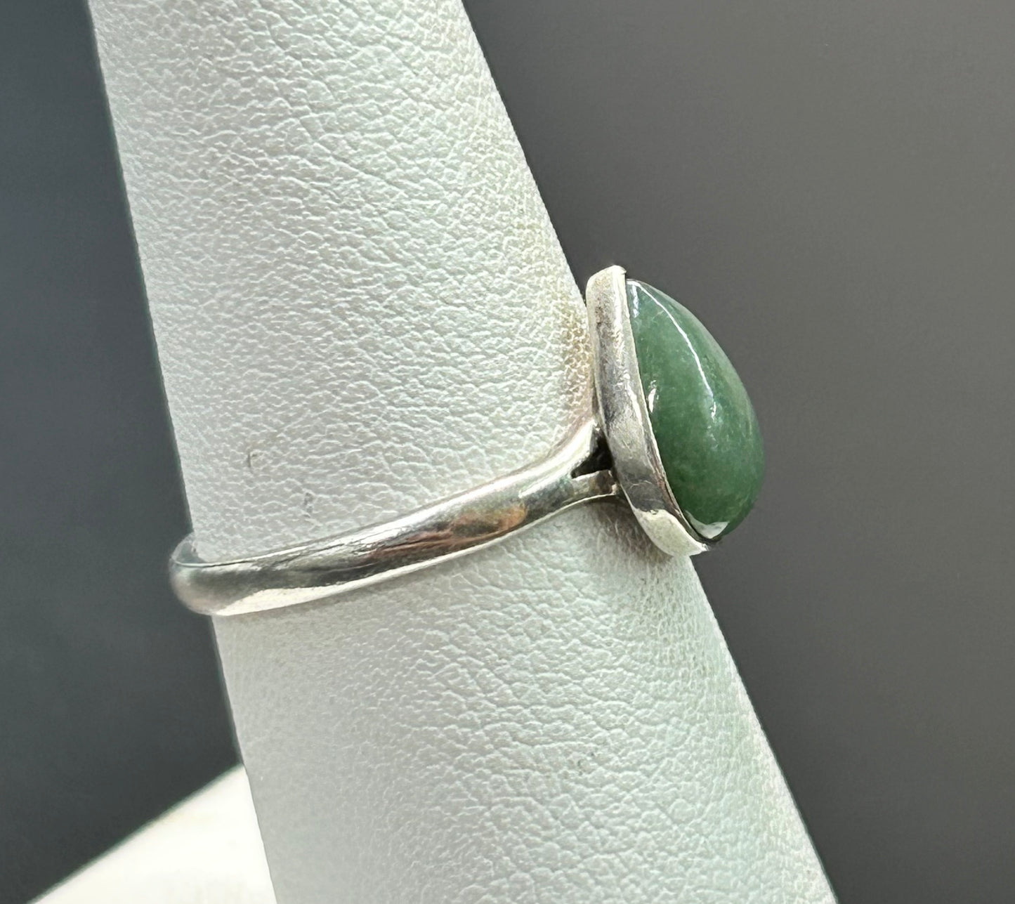 Sterling Silver Aventurine Ring