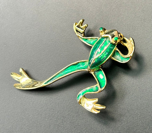 Frog Brooch