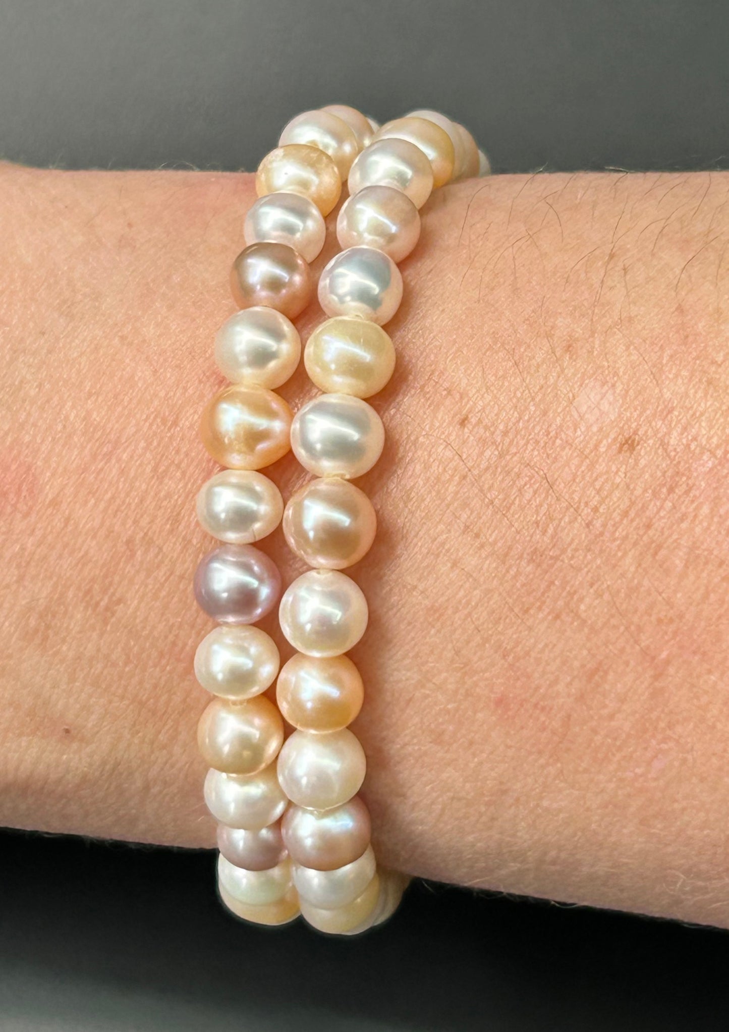 2 Pearl Bracelets