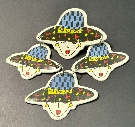 Fashionista Brooch