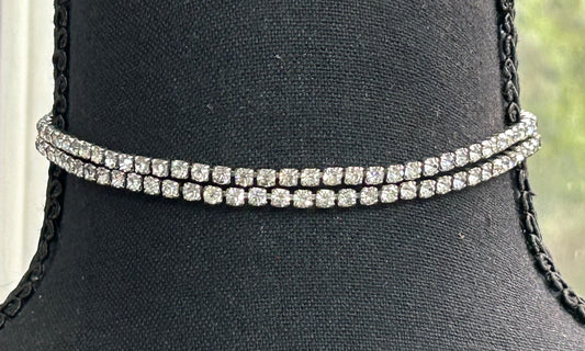 Rhinestone Choker Necklace