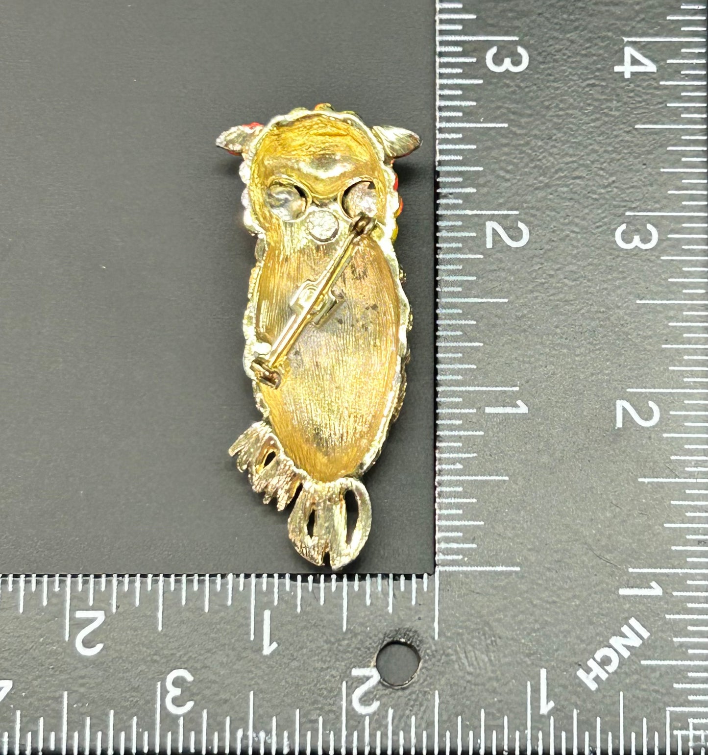 Vintage Owl Brooch