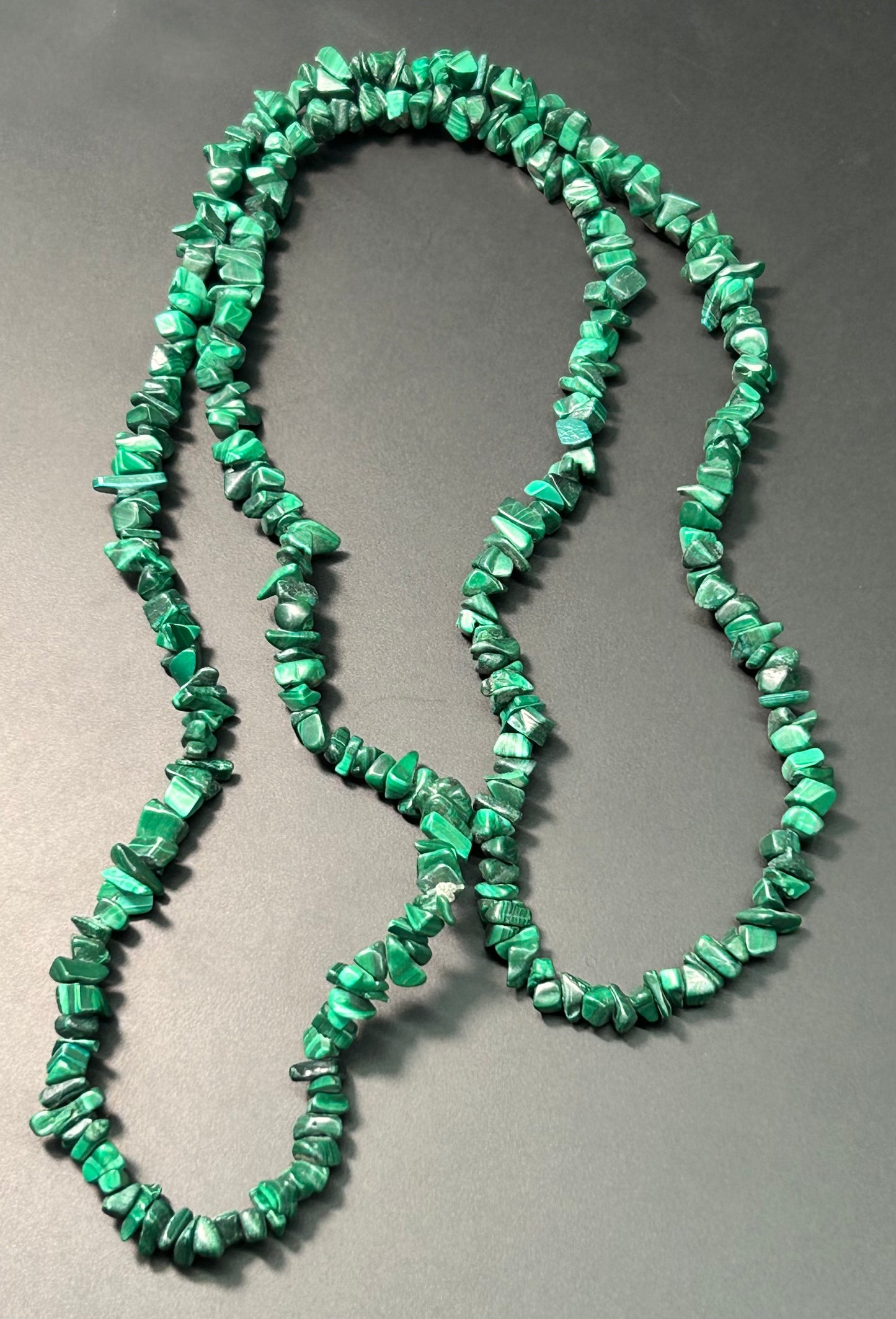 Malachite Chip Necklace