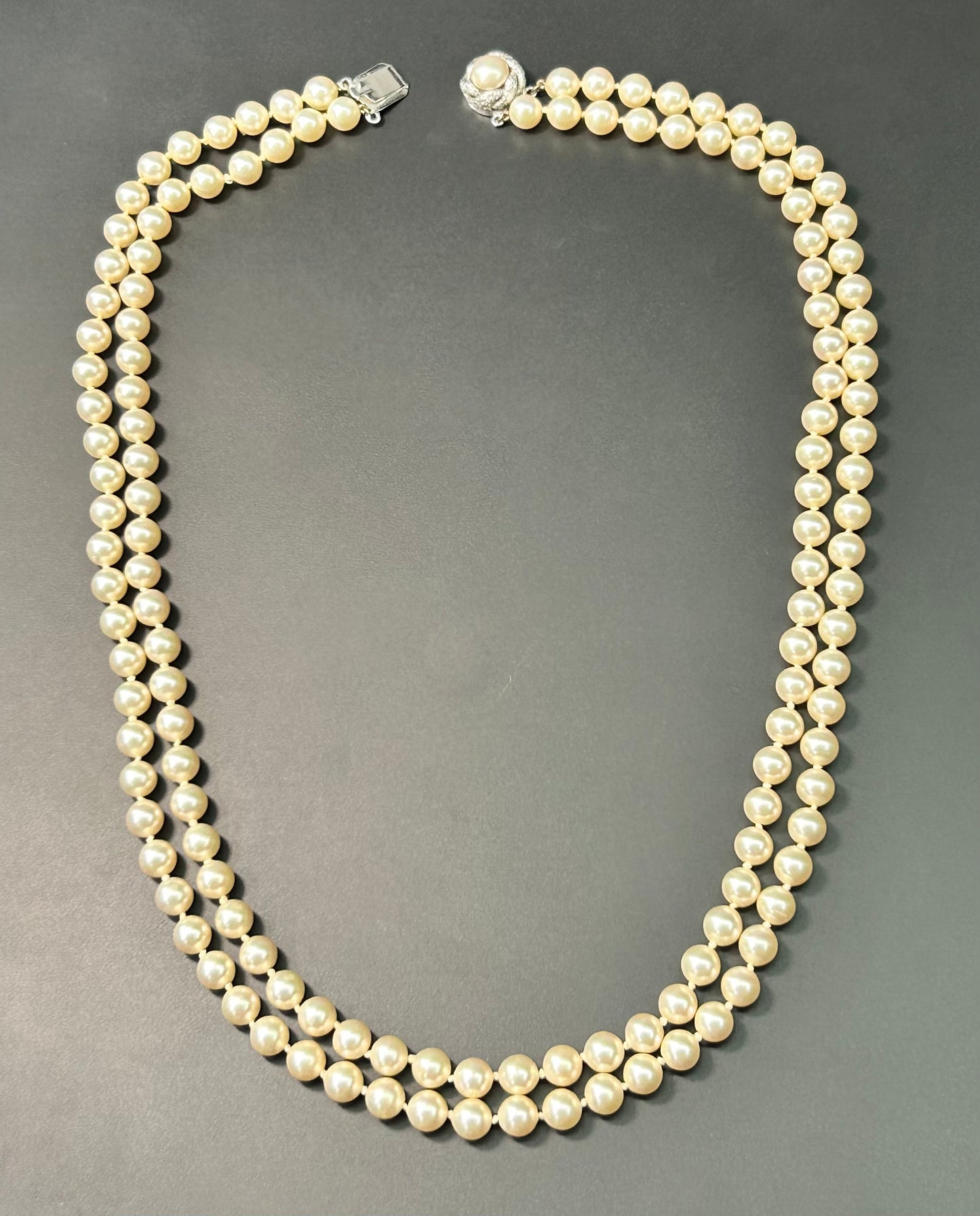 Majorica Vintage Faux Pearl Necklace