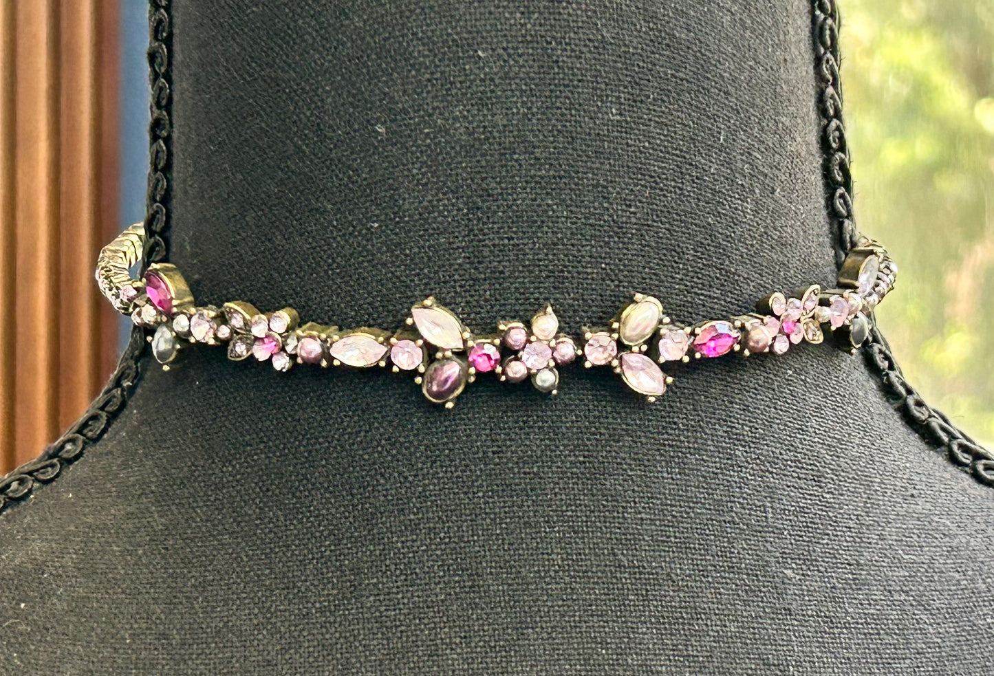 Lauren Conrad Rhinestone Choker Necklace