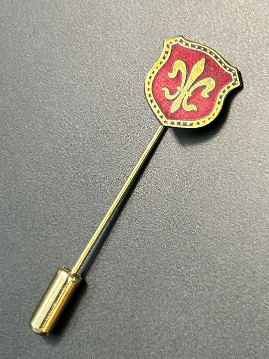 Vintage Fleur De Lis Stick Pin