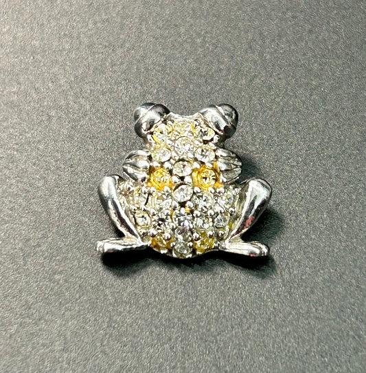 Thailand Sterling Silver Frog Pendant