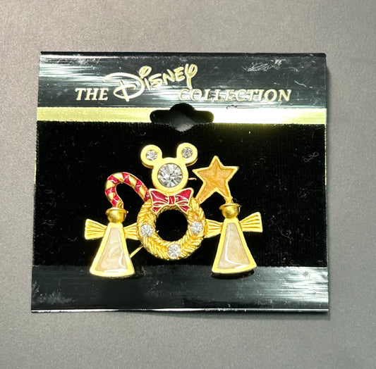 Disney Christmas Mickey Brooch