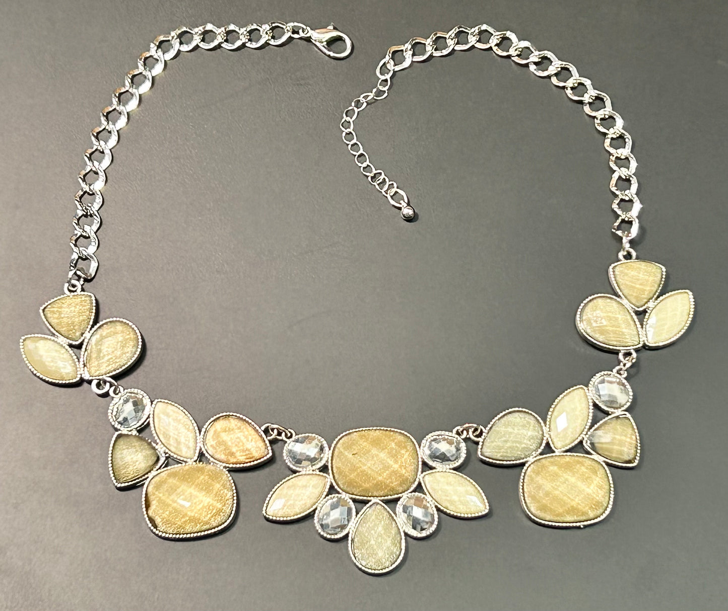 Acrylic Rhinestone Necklace