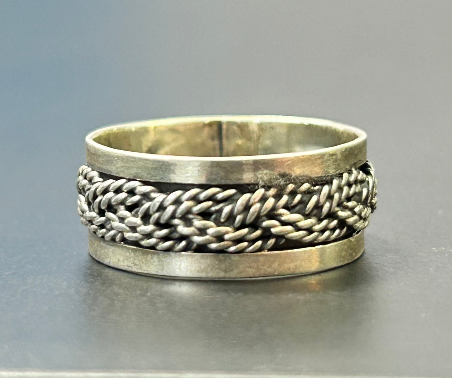 Sterling Silver Braided Ring