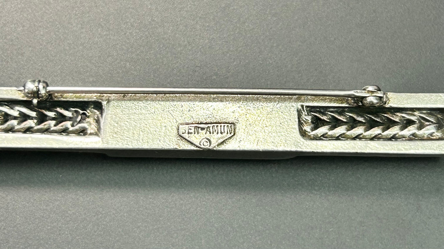 Ben Amun Bar Brooch