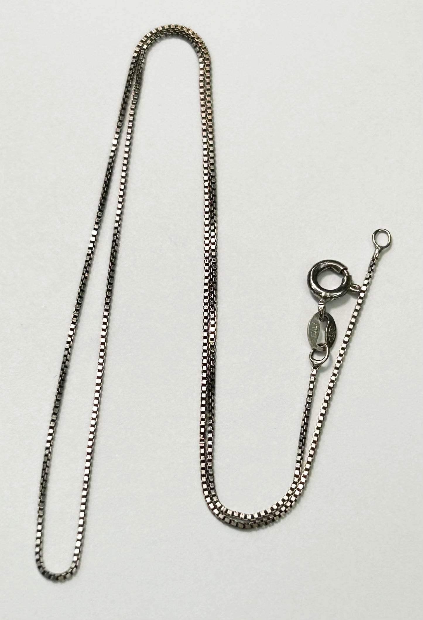 15.75” Italy Sterling Silver Chain