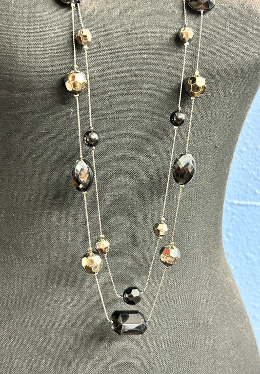 Acrylic Rhinestone Necklace