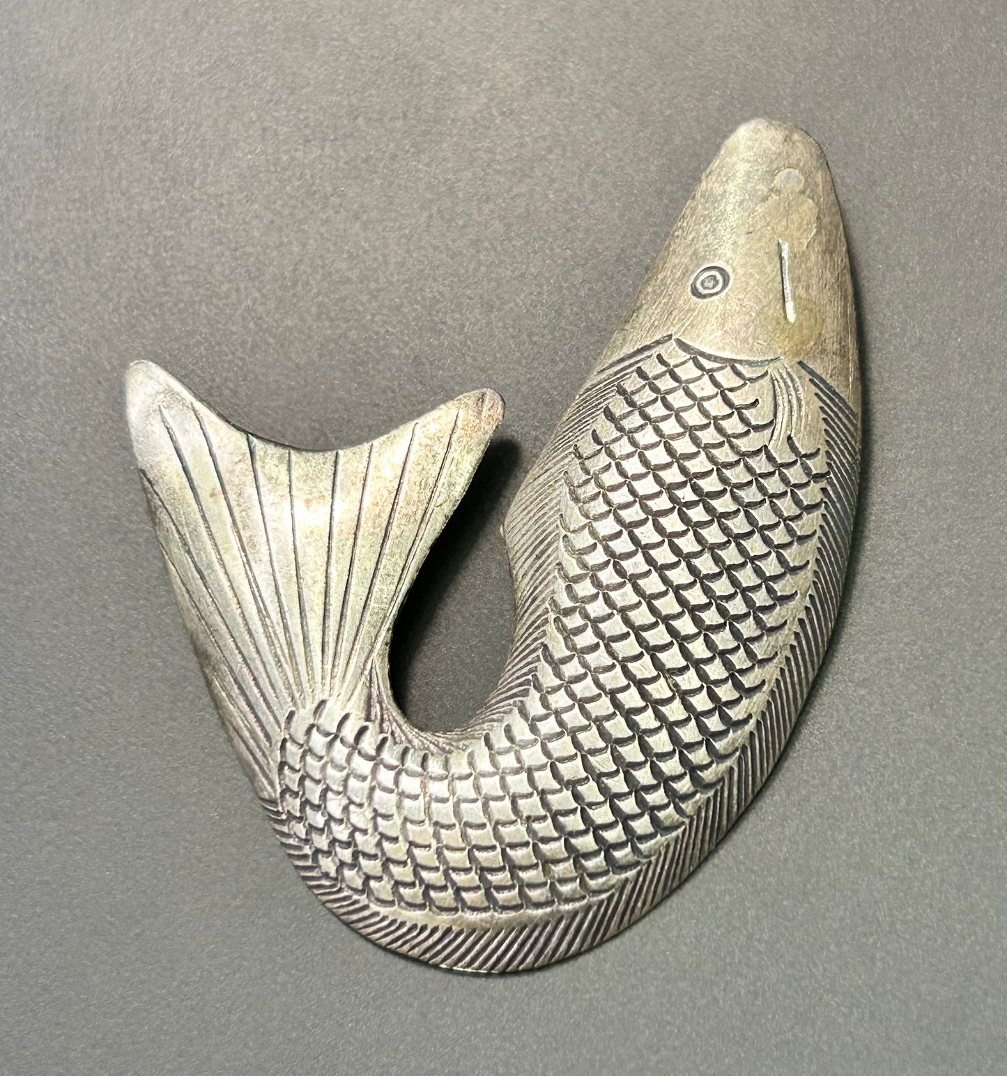Sterling Silver Fish Pendant