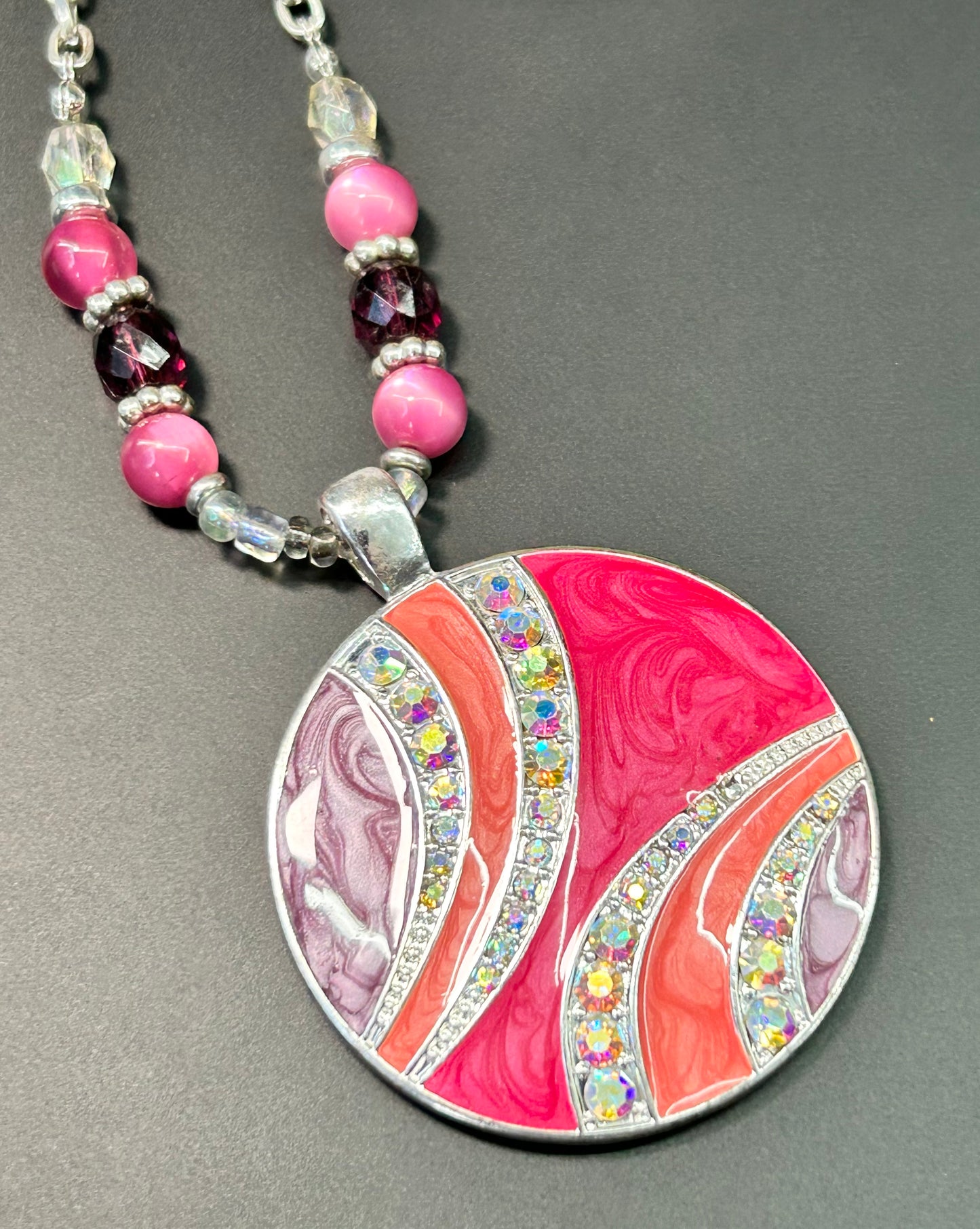 KC Enamel Necklace