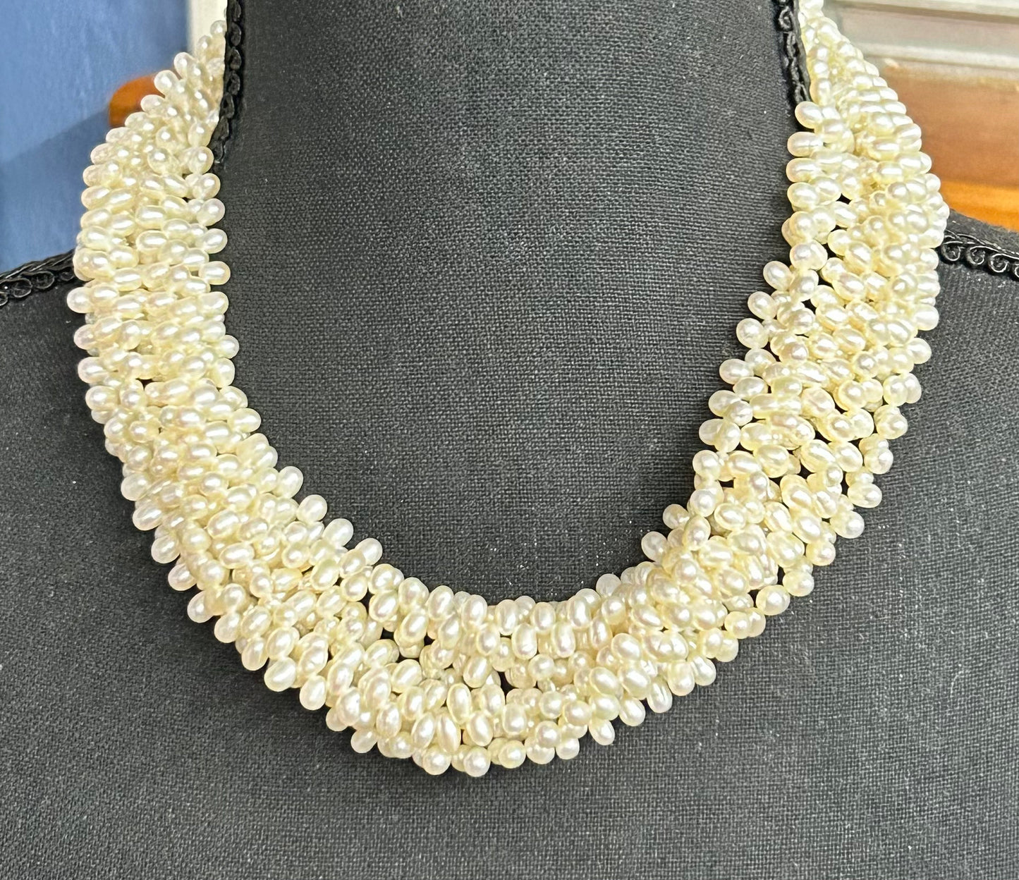 Sterling Silver Pearl Necklace