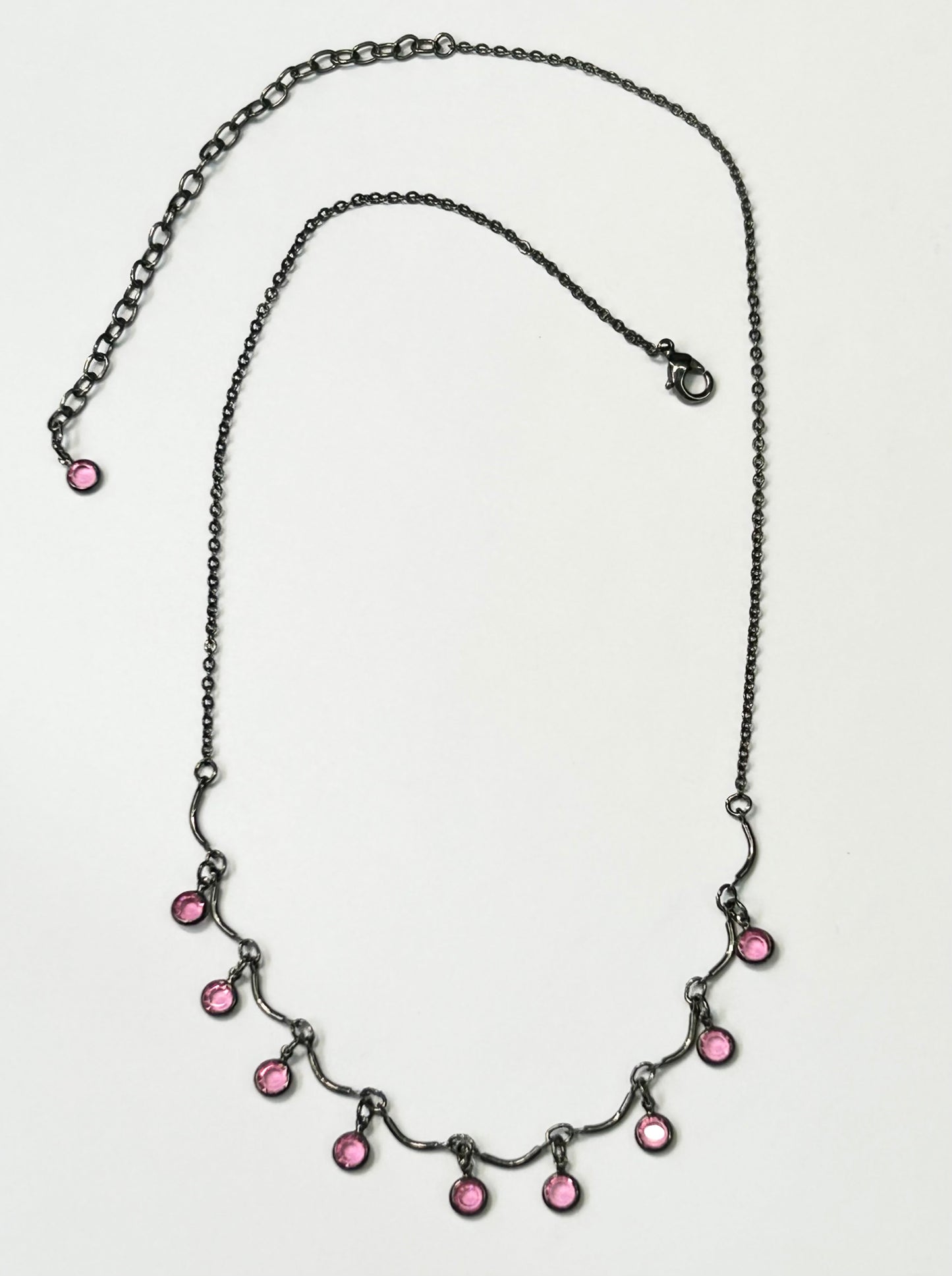 Gun Metal Tone Necklace