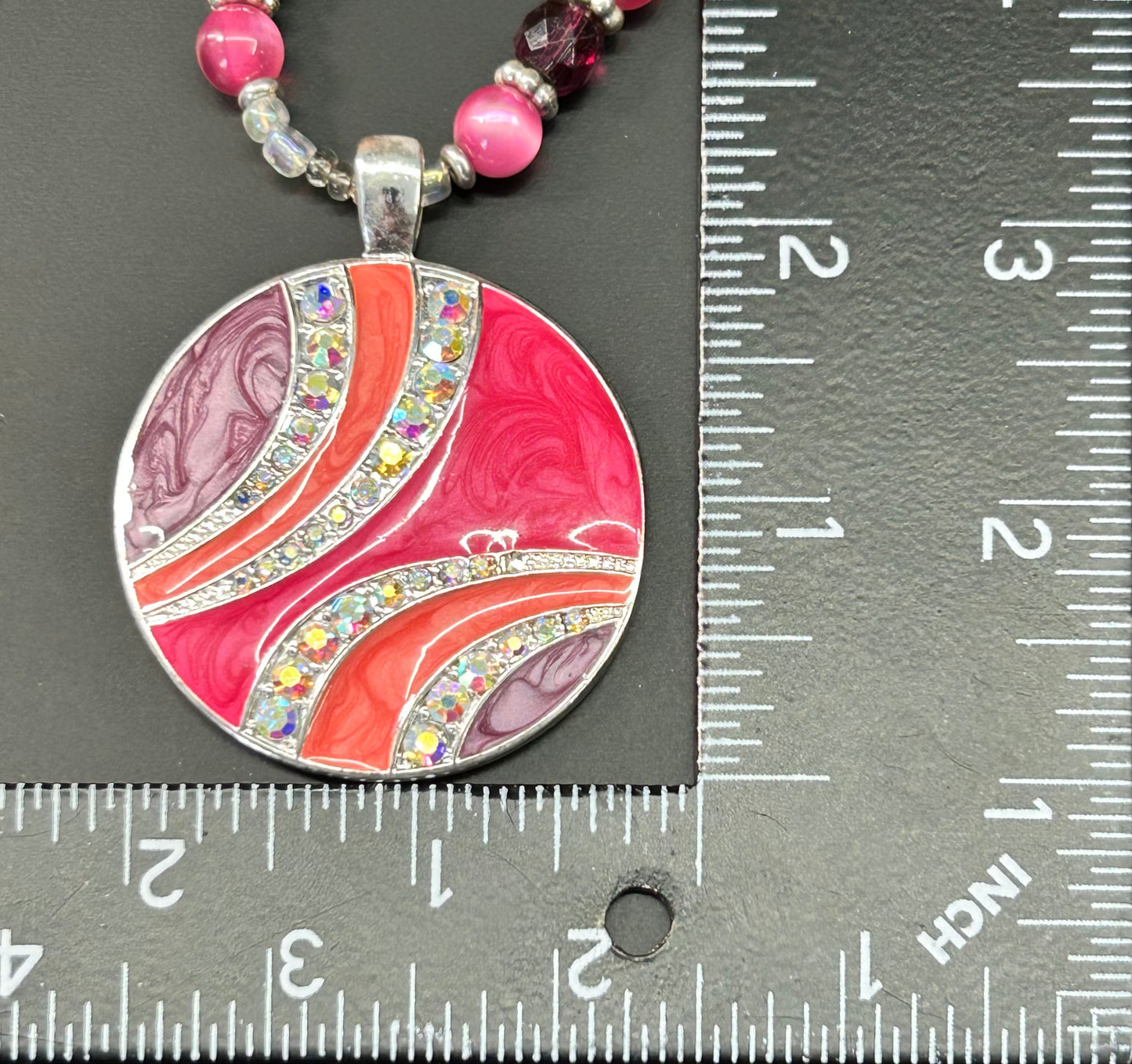 KC Enamel Necklace