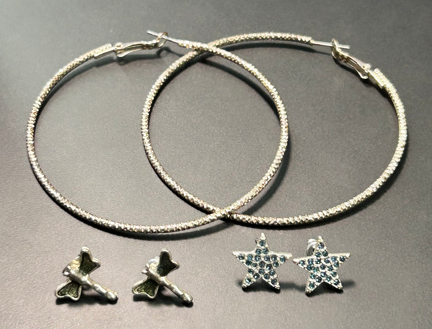 3 Pairs of Earrings