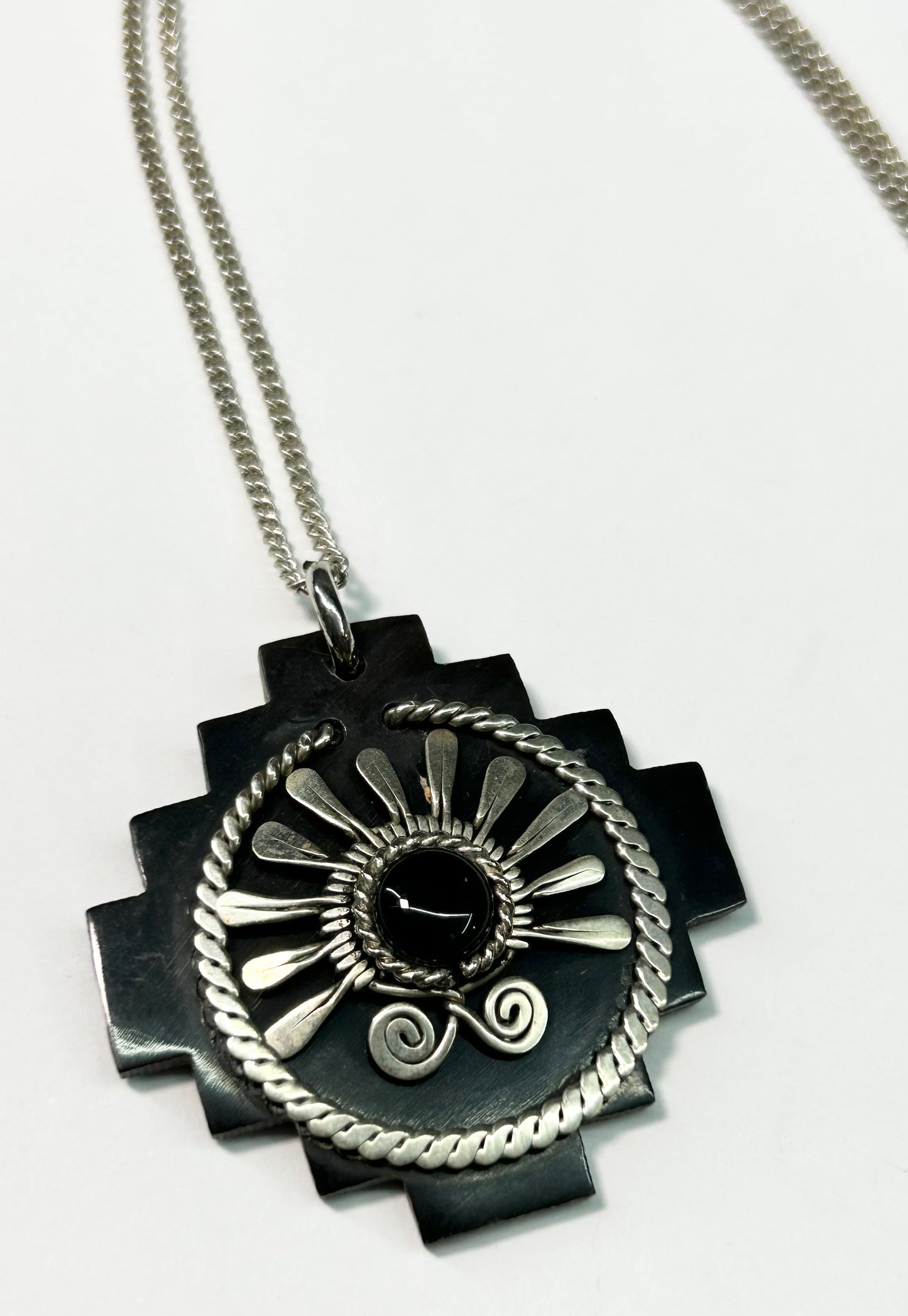 Horn Pendant Necklace