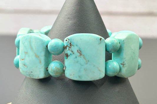 Dyed Stone Bracelet