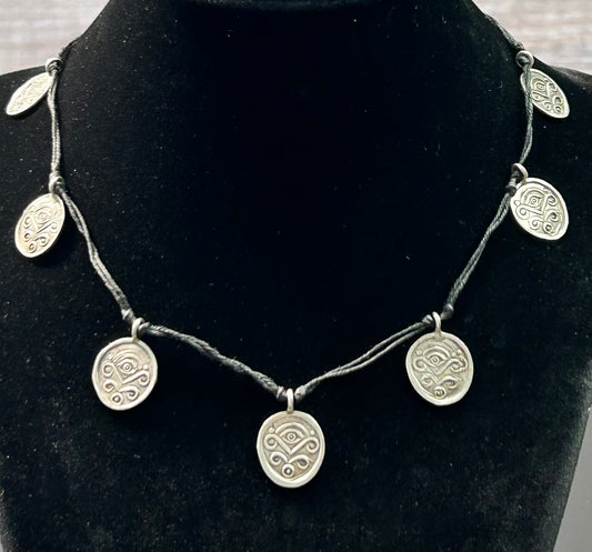 Sterling Silver Third Eye Necklace