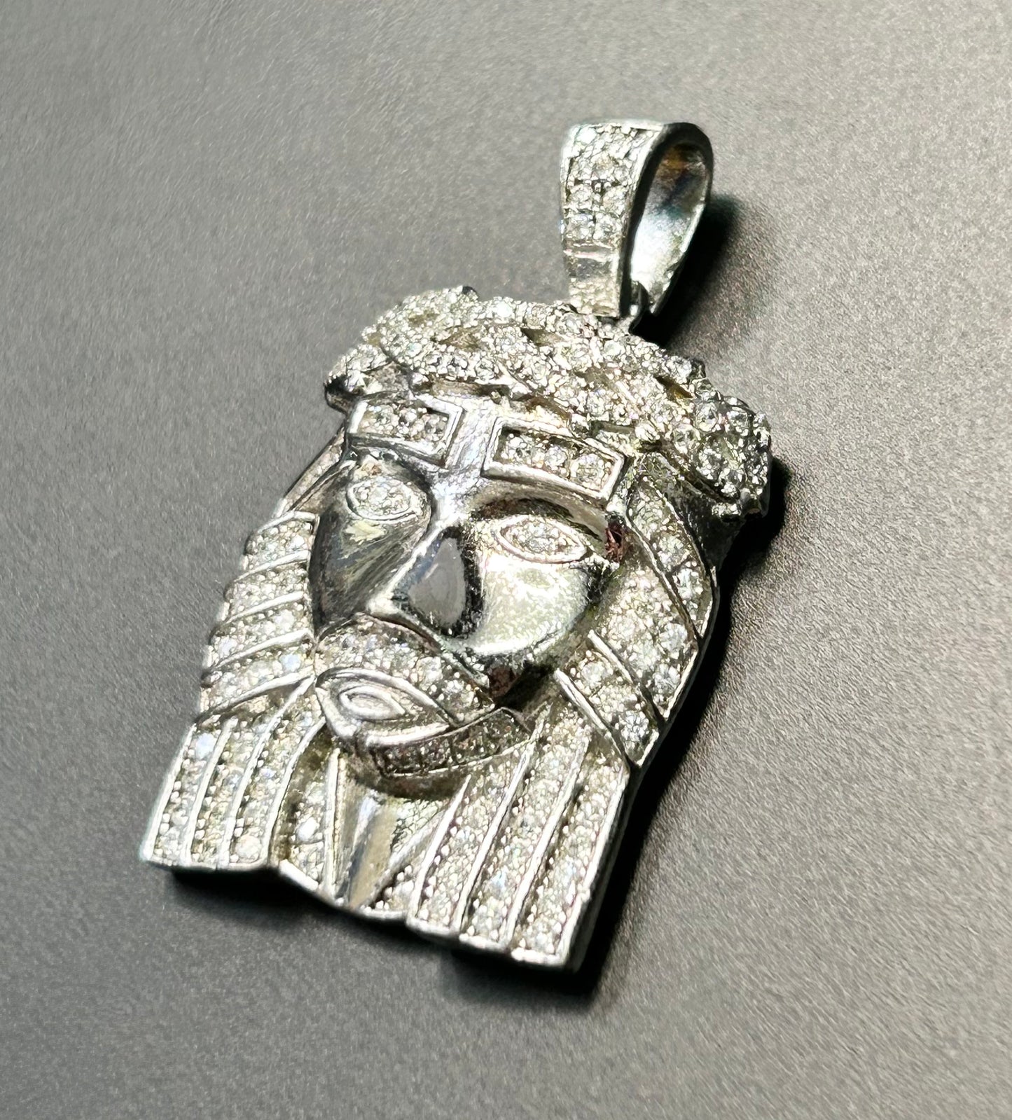 Sterling Silver Jesus Pendant