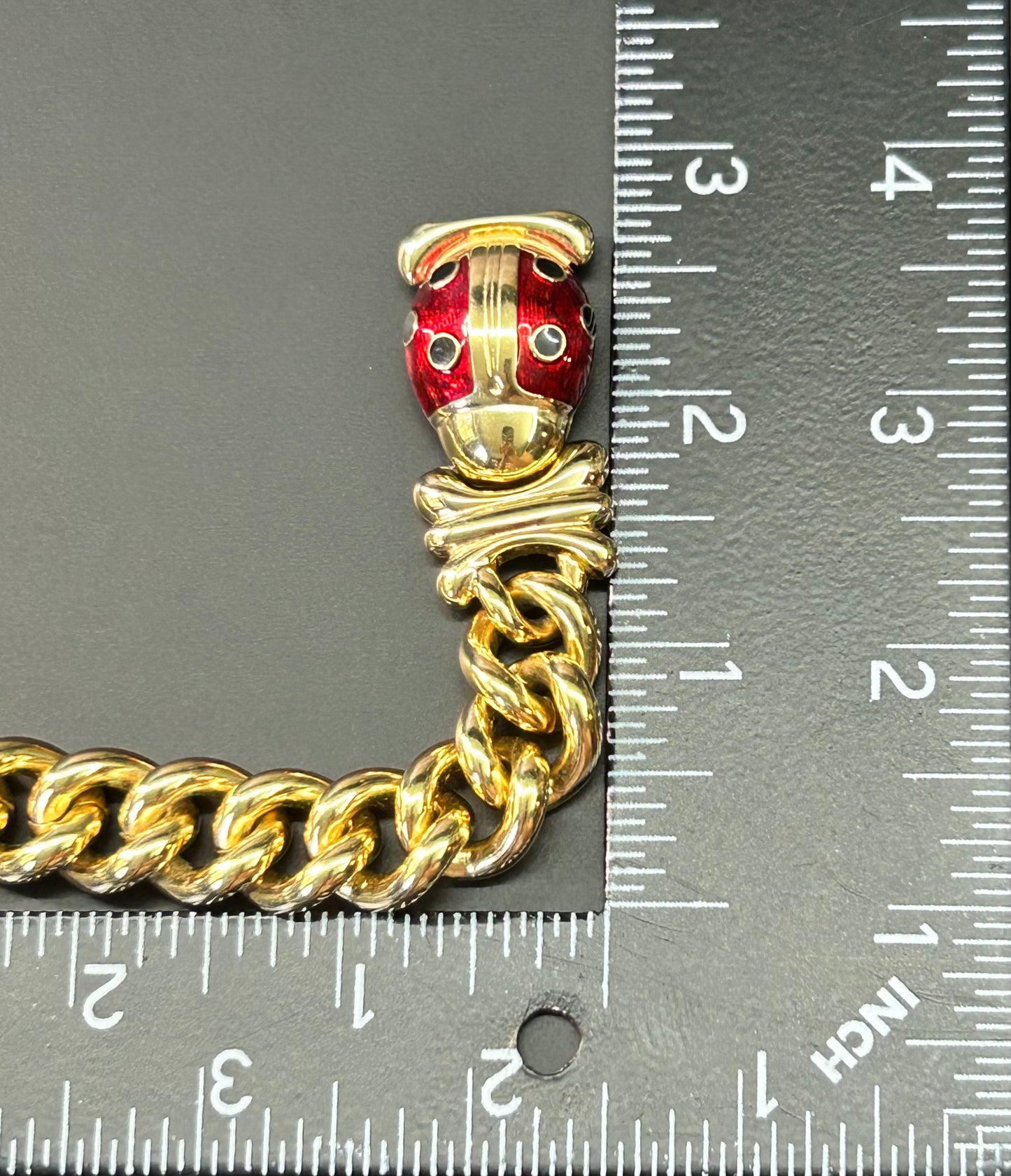 Joan Rivers Ladybug Bracelet