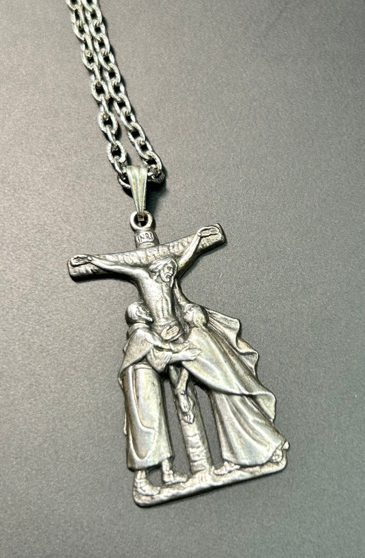 Apostolato Liturgico Crucifix Necklace