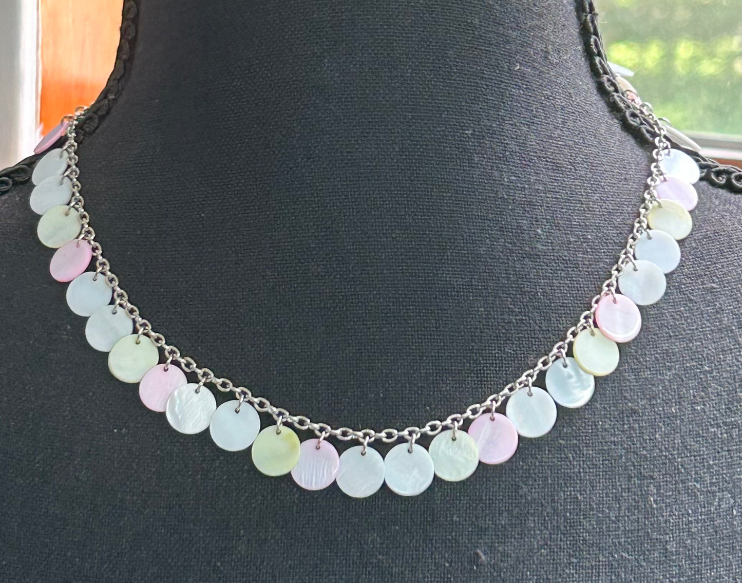 Multi Colored Shell Necklace