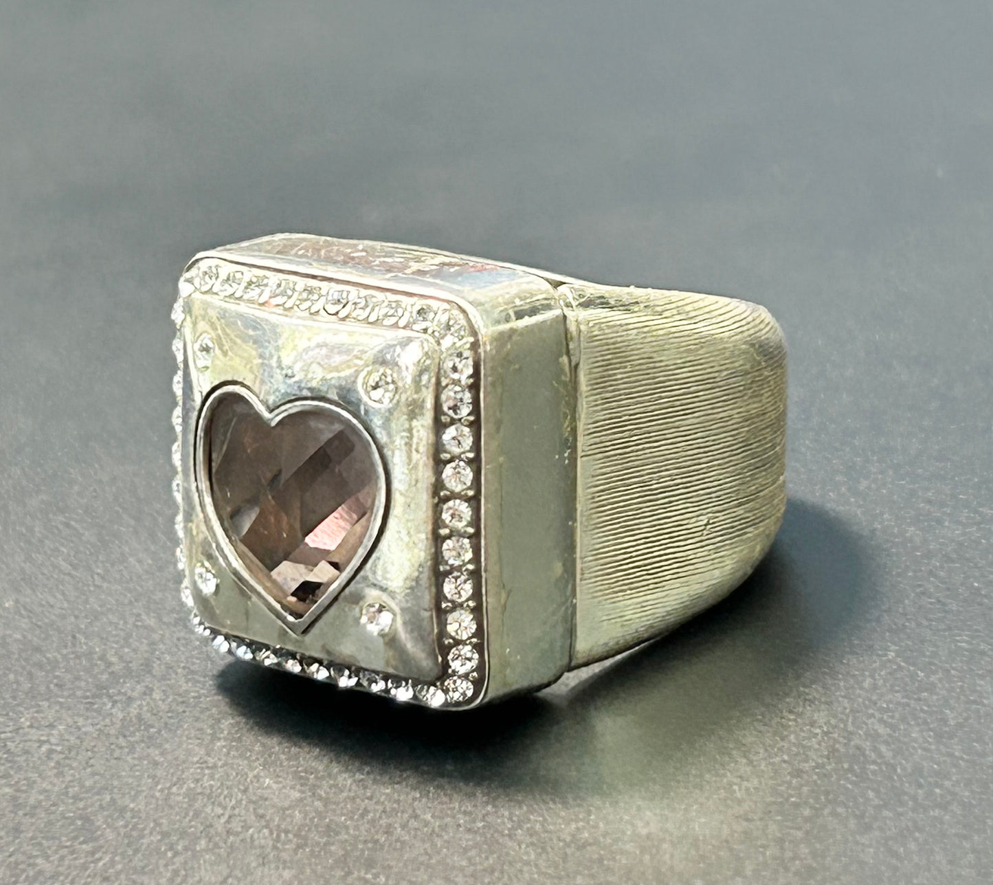 Brighton CZ Heart Ring