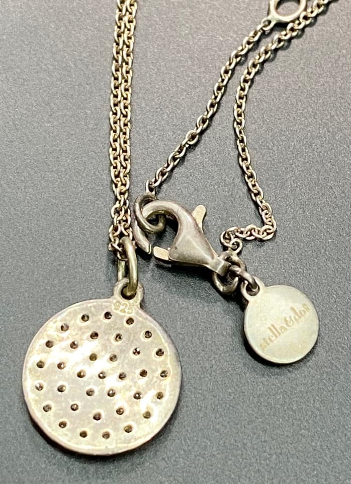 Stella & Dot Sterling Silver Necklace
