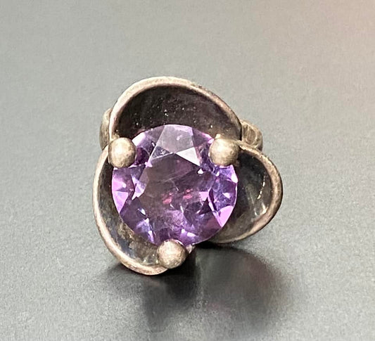 Try Co. Sterling Silver Amethyst Ring