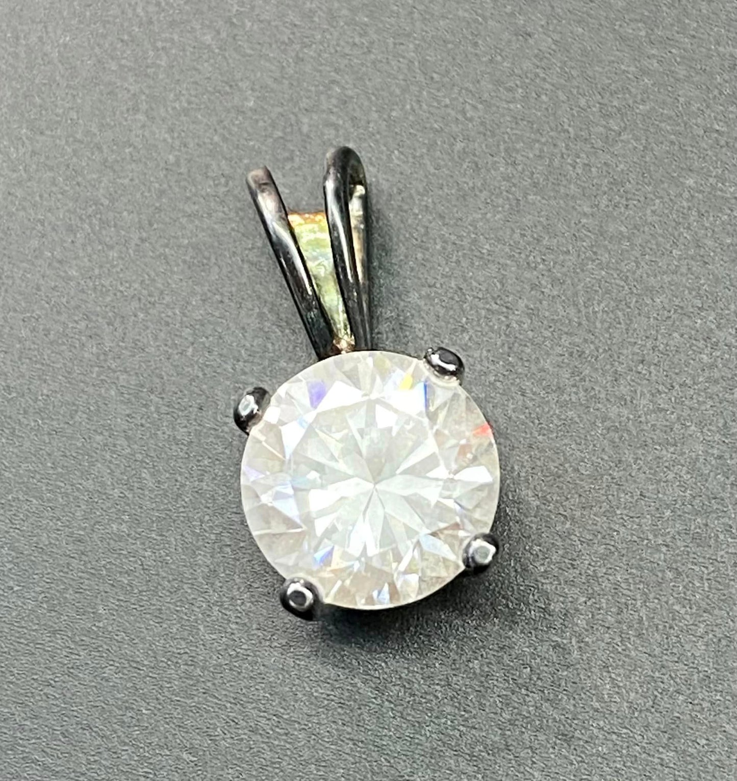 Sterling Silver CZ Pendant