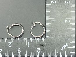 Sterling Silver Hoop Earrings