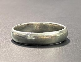 Sterling Silver Smooth Band Ring