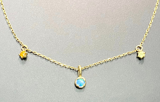 Sterling Silver Vermeil Dainty Necklace