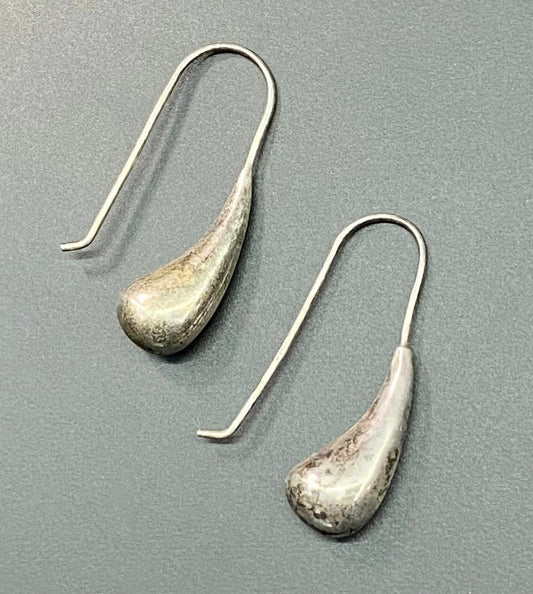 Sterling Silver Teardrop Earrings