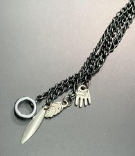 Hematite Bead Necklace