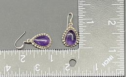 Sterling Silver Amethyst Earrings