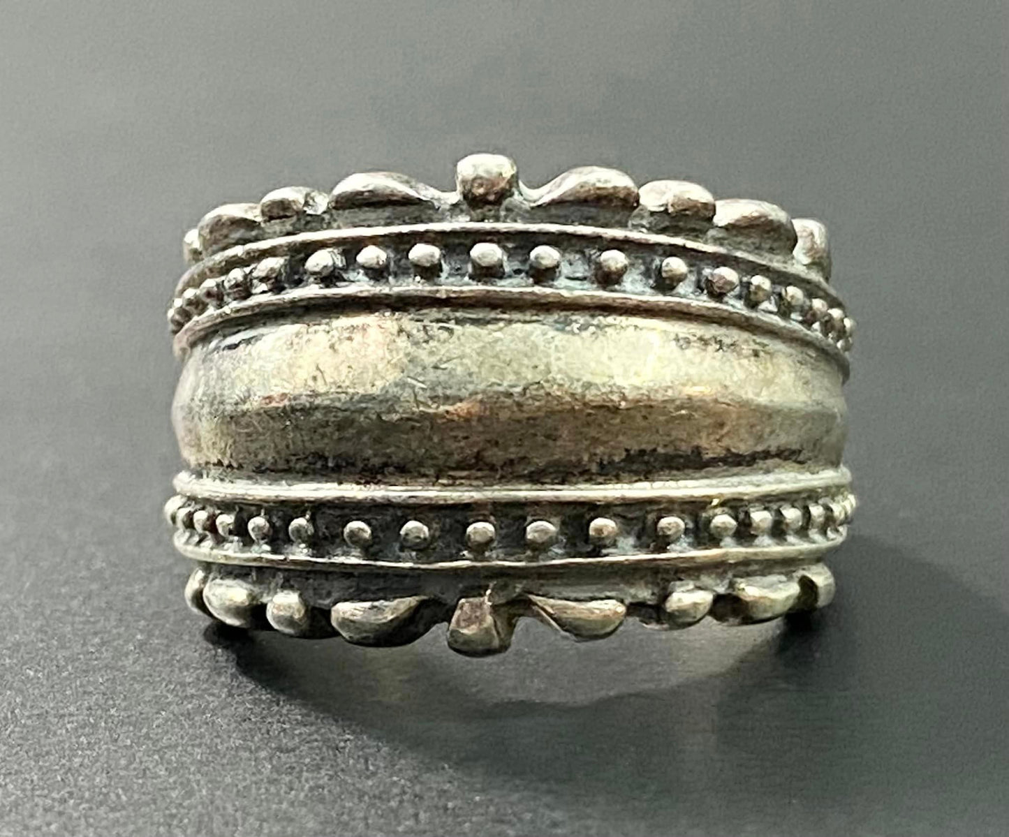 Sterling Silver Graduated Band Ring