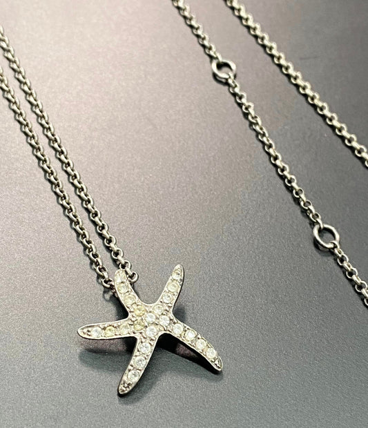 Sterling Silver Starfish Necklace