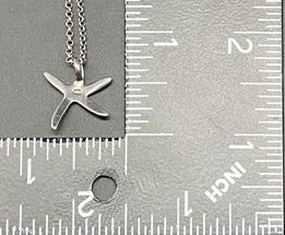 Sterling Silver Starfish Necklace