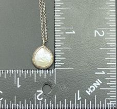 Sterling Silver Pearl Necklace